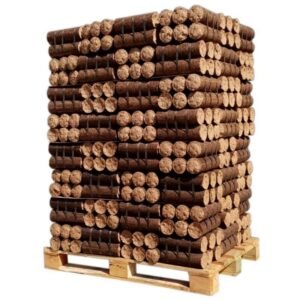 BÛCHE DENSIFIÉ – FEUILLUS + RÉSINEUX – PALETTE DE 960 KG